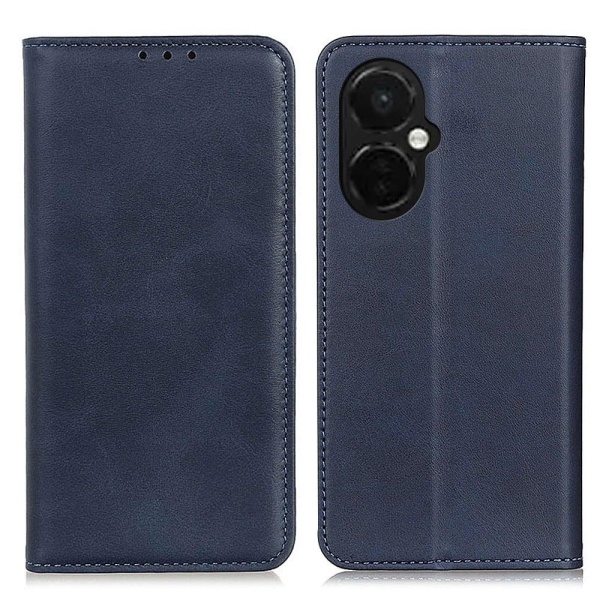 Plånboksfodral i Äkta Läder till OnePlus Nord CE 3 - Blå Blå