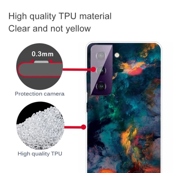 Deco Samsung Galaxy S21 Plus 5G skal - Nebulosa multifärg