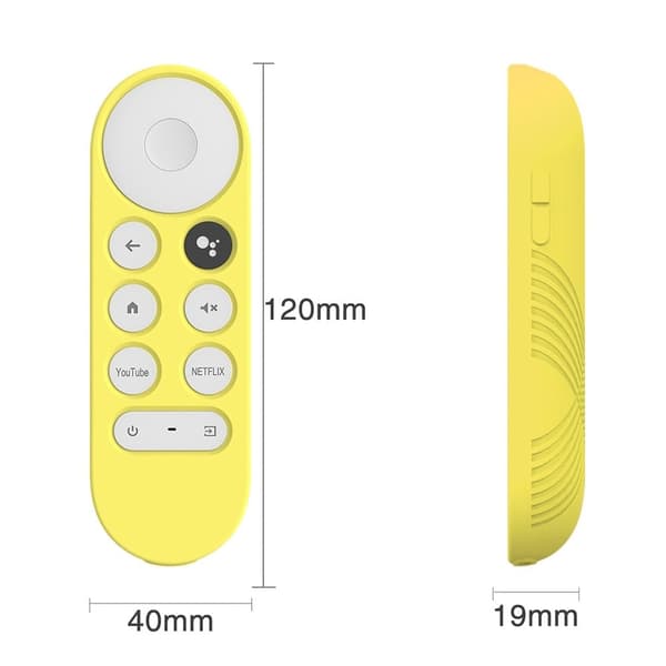 Google Chromecast 2020 TV X-stil silikoneovertræk - Midnatsblå Blue