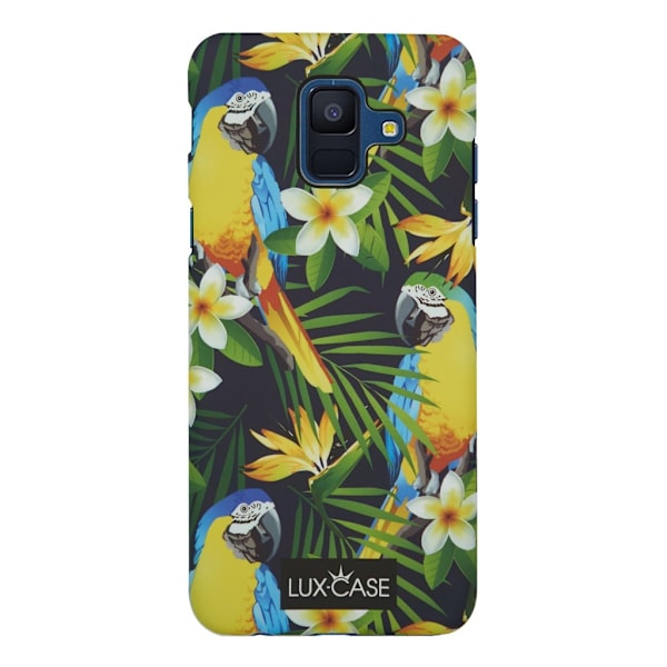 Lux-Case Tropicase™ for Samsung Galaxy A6 (2018) -Macaw Multicolor