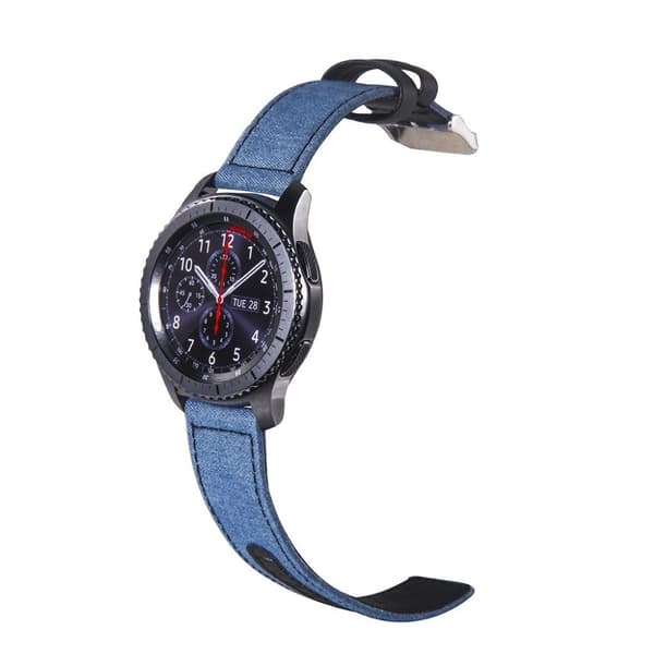 Amazfit Bip lehmännahka  kellon ranneke   - Style R Blue