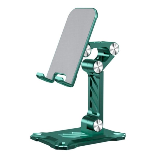 Universal folding desktop stand for Phone and Tablet - Green Grön