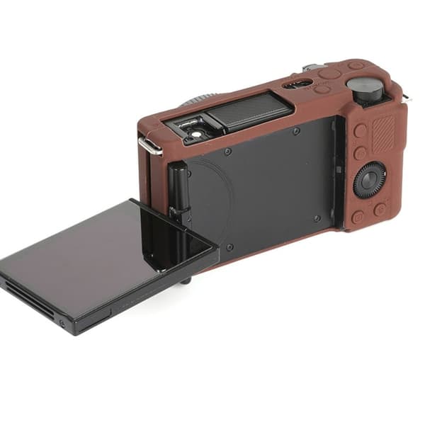 Sony ZV-E10 silikone cover - Kaffe Brown