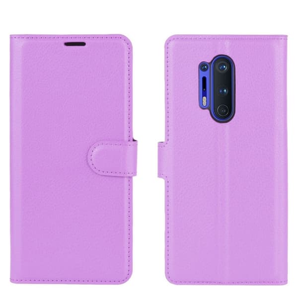 Classic OnePlus 8 Pro flip etui - Lilla Purple