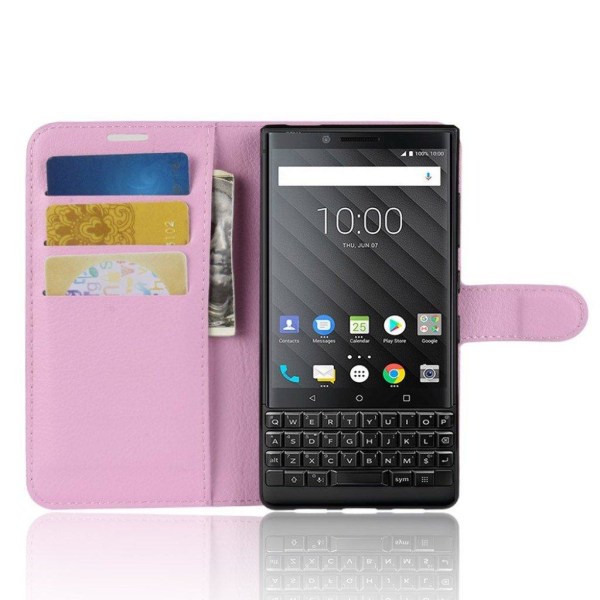 Classic BlackBerry KEY2 etui – Lyserød Pink