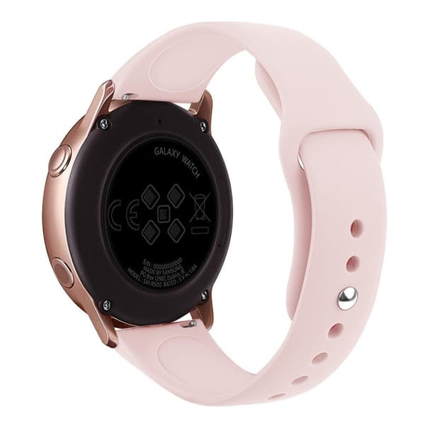 Samsung Galaxy Watch Active 20 mm holdbar urrem - pink Pink