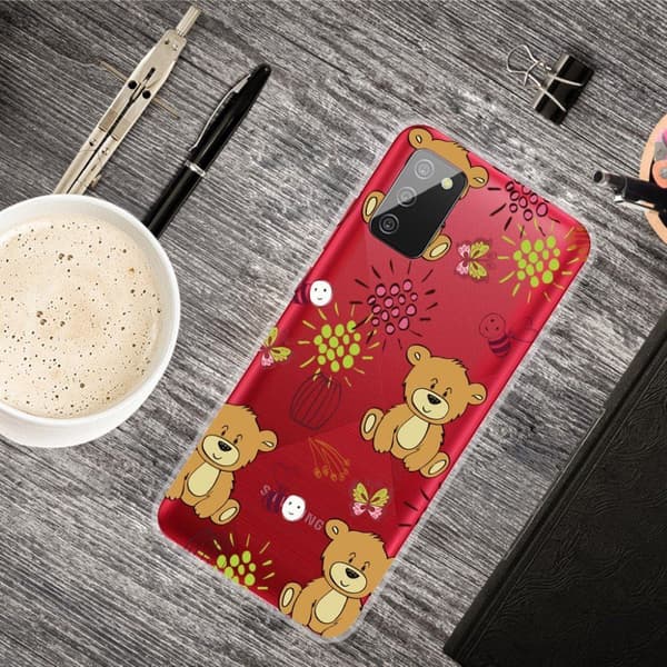 Deco Samsung Galaxy A02s Etui - Bjørn Brown