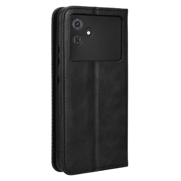 Bofink Vintage Cubot Note 21 nahkakotelo - Musta Black
