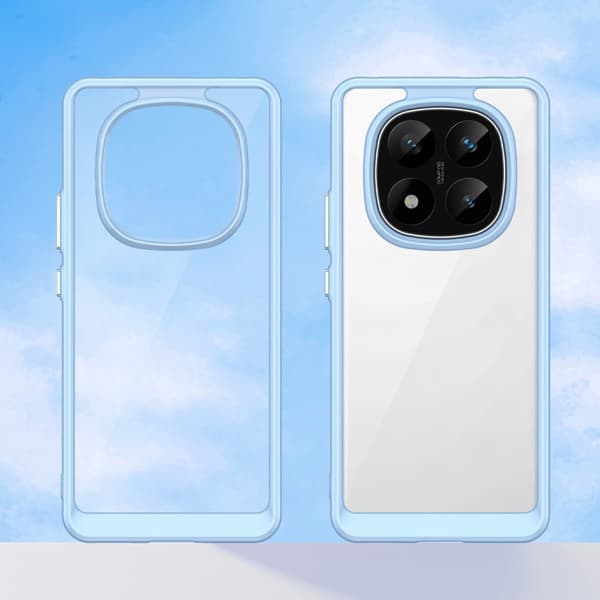 Xiaomi Redmi Note 14 Pro Plus 5G smart akryldeksel - Blå Blue