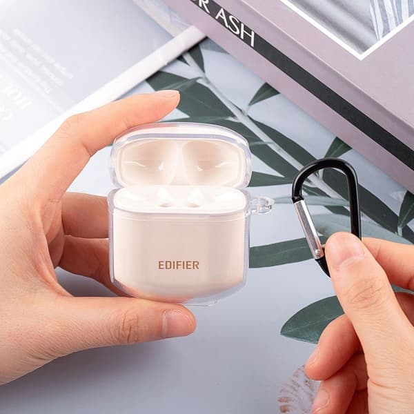 Edifier Lollipods-etui med nøkkelring Transparent