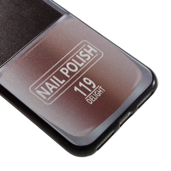 Westergaard iPhone 7 / 8 fleksibelt deksel - Neglelakk 119 Multicolor