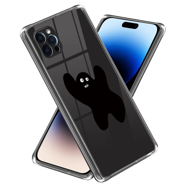 Deco iPhone 14 Pro Max Etui - Funny Mann Black