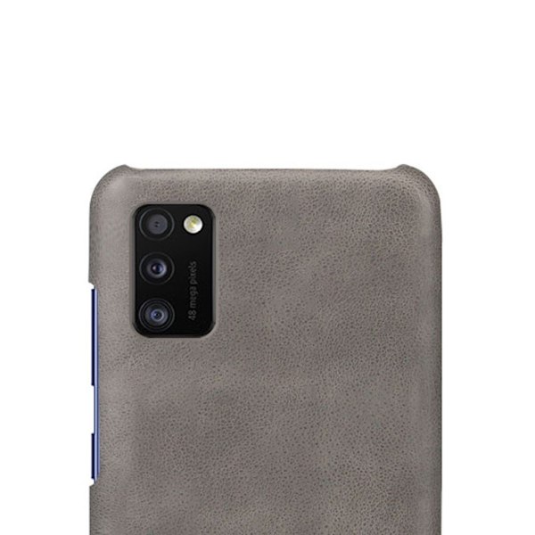 Prestige kuoret - Samsung Galaxy A41 - Harmaa Silver grey