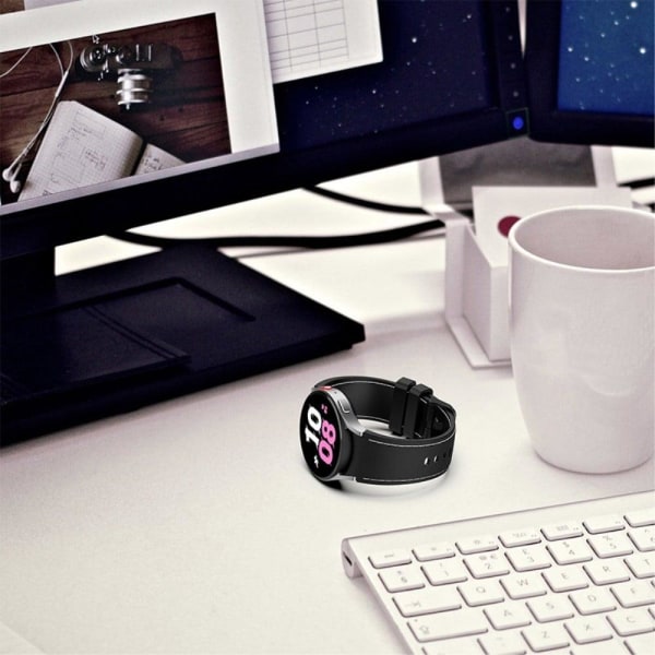 Samsung Galaxy Watch 5 / 4 / 3 (41mm) silikone urrem - Mørkeblå / Mørkeblå Blue