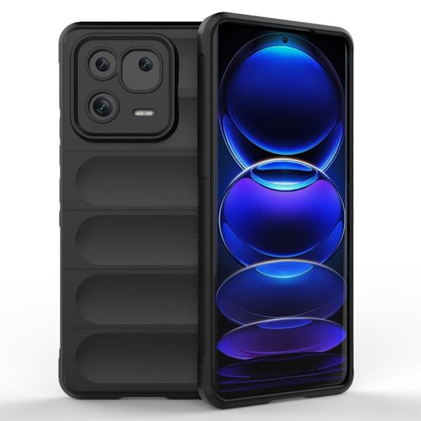 Blødt grebsformet cover til Xiaomi 13 Pro - Sort Black