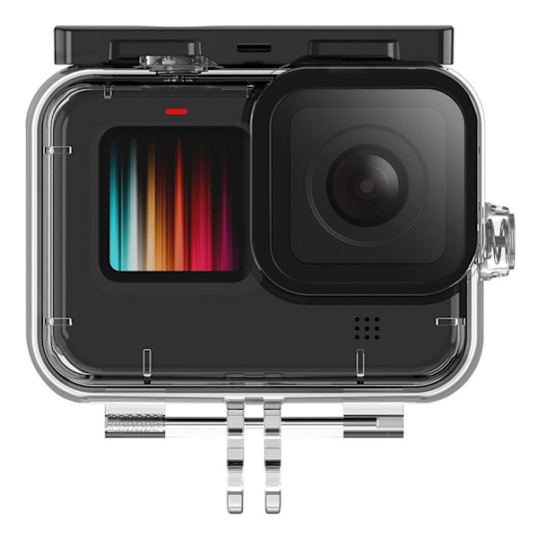 vattentät hållbar fodral för GoPro Hero 9 Transparent