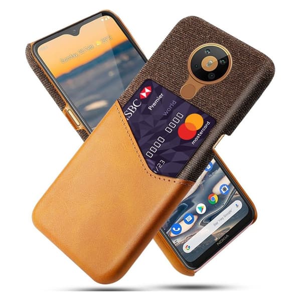Bofink Nokia 5.3 Card Cover - Brun Brown
