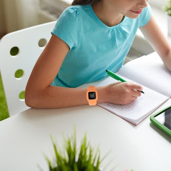 Garmin Vivofit Jr 3 silikone-urrem - Mørkeblå / Størrelse: L Blue