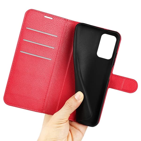 Classic Samsung Galaxy A73 Flippetui - Rød Red