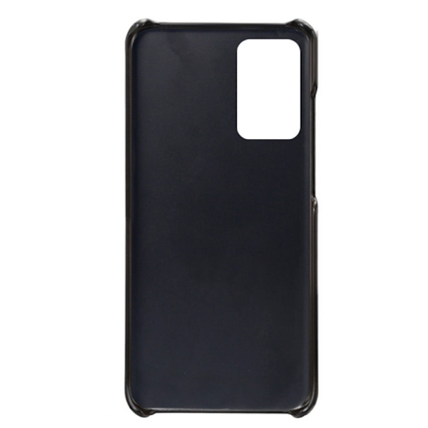 Dual Card Samsung Galaxy A73 cover - Sort Black