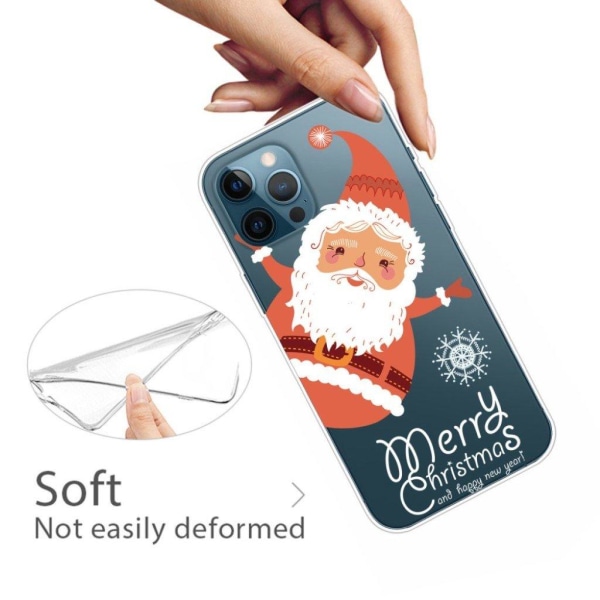 Christmas iPhone 12 Pro Max case - Santa Claus Is Coming Red