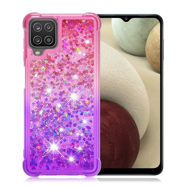Princess Samsung Galaxy A12 5G cover - Lyserød / Lilla Pink