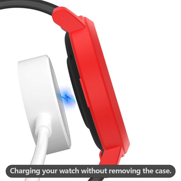 Huawei Watch GT 2 42mm suojus karkaistulla lasilla - Punainen Red