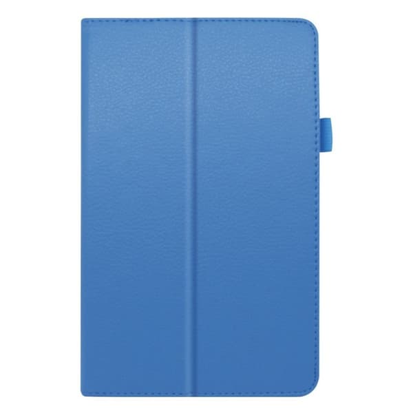 Lenovo Tab M8 Litchi Lær Flippetui - Babyblå Blue