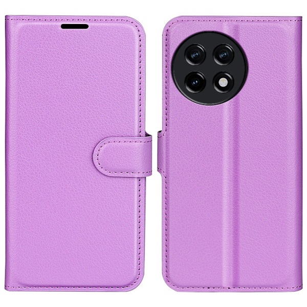 Klassisk OnePlus 11R / Ace 2 Flip Etui - Lilla Purple