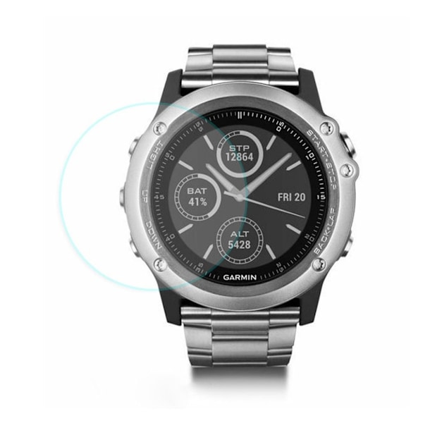 Garmin Fenix 3 skärmskydd - 2-pack Transparent