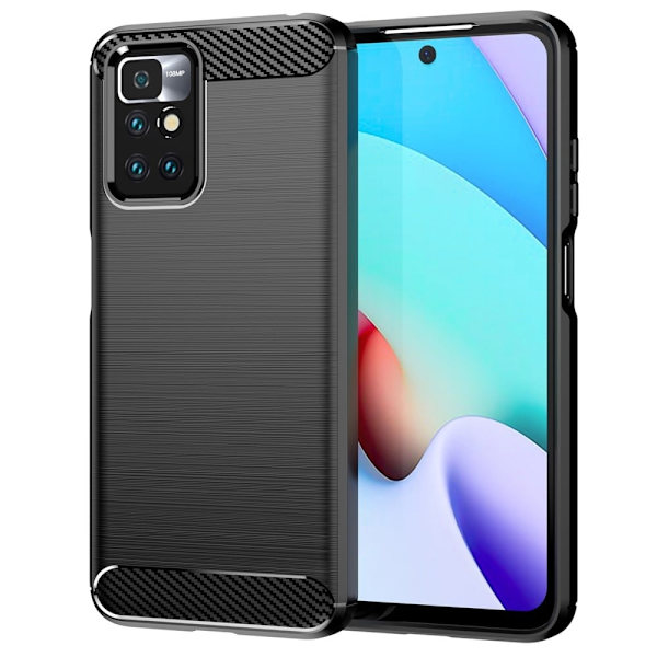 Carbon Flex Etui Xiaomi Redmi Note 11 - Sort Black