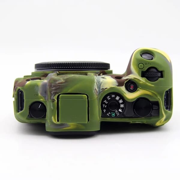 Canon EOS RP silikondeksel - Kamuflasje Green