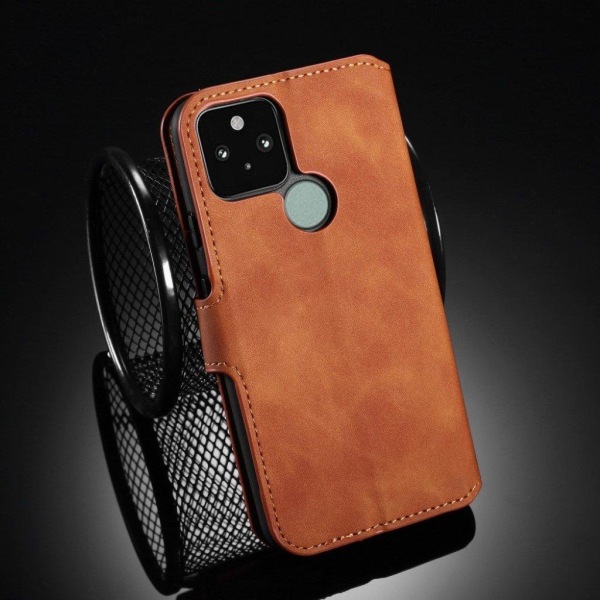 DG.MING Google Pixel 4a 5G retrokuoret - Ruskea Brown