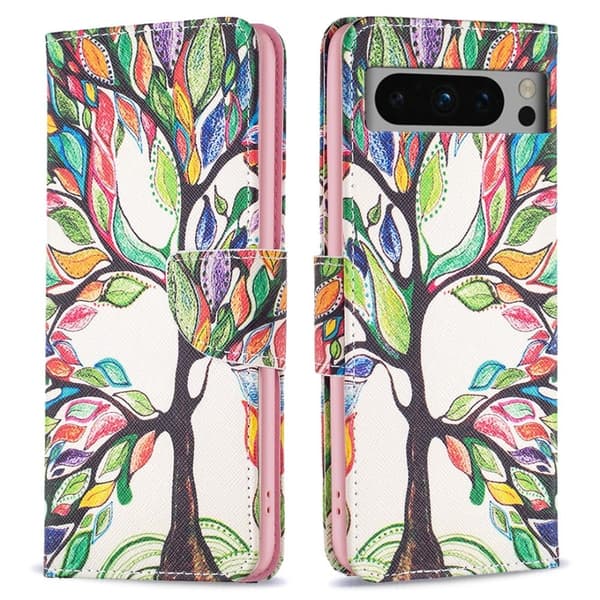 Wonderland Google Pixel 8 Pro Flippetui - Life Tre Multicolor