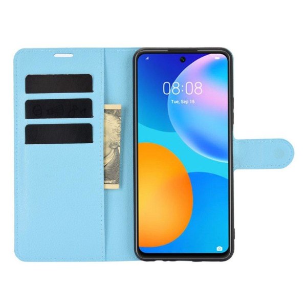 Classic Huawei Y7A / Huawei P Smart 2021 flip kuoret - Sininen Blue