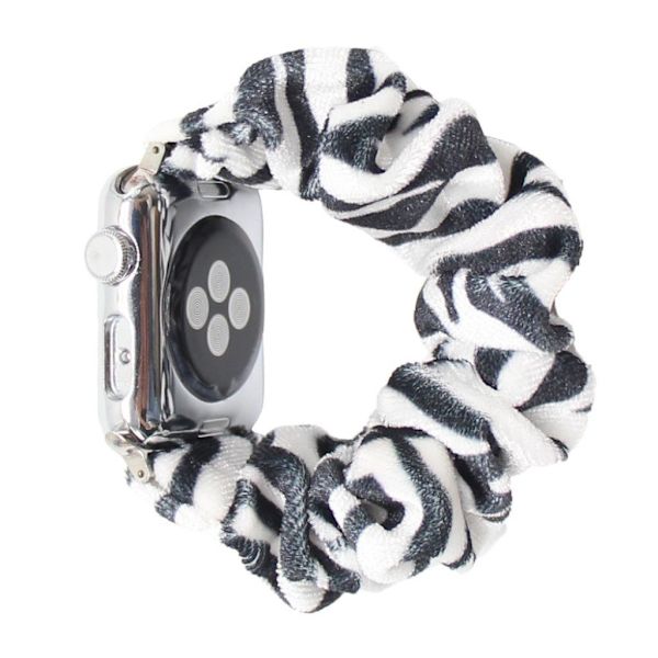 Apple Watch Series 6 / 5 44mm pulserende hårbåndsarmbånd - Sort / Sort Black