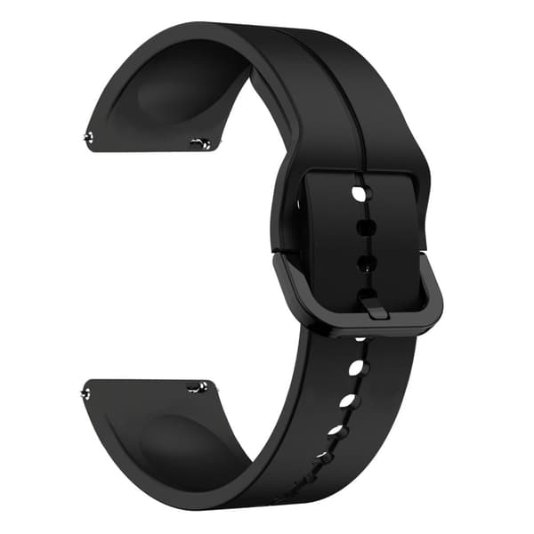 Huawei Watch 3 Pro / GT 2 Pro / GT 2e / GT silikonerem - Sort Black