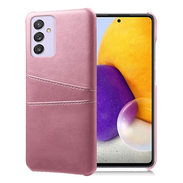 Dual Card case Samsung Galaxy Quantum 2 / A82 5G - Rødguld Pink