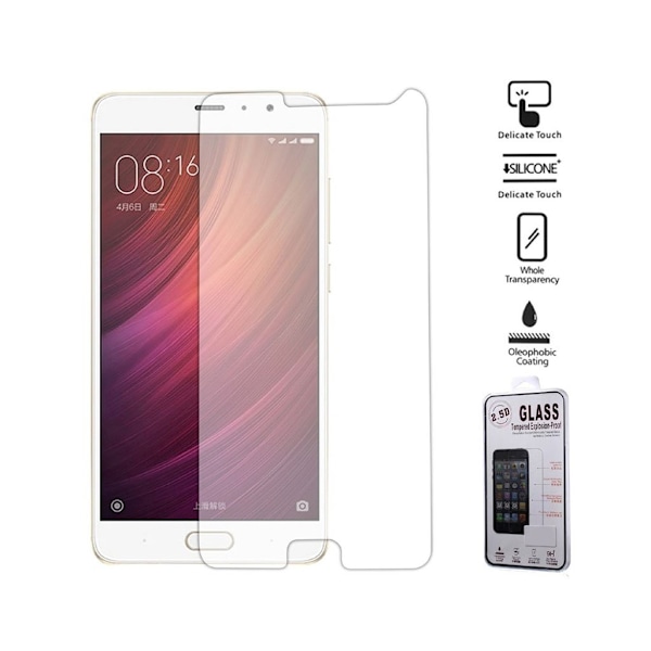 0.25mm 2.5D Xiaomi Redmi Pro skærmbeskyttelsesglas Transparent