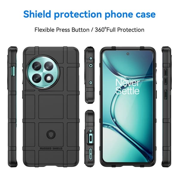 Rugged Shield Etui OnePlus Ace 2 Pro 5g - Sort Black
