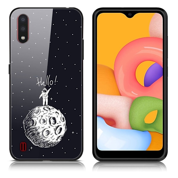 Fantasy Samsung Galaxy A01 deksel - Hei Black