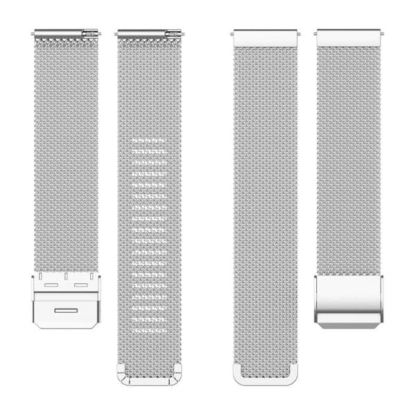 Garmin Vivoactive 4s elegant rustfritt stål ur band - Sølv Silver grey