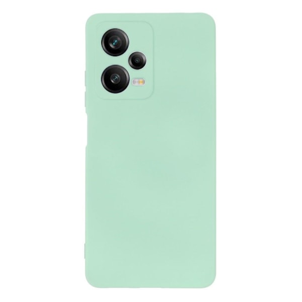 Matt Xiaomi Redmi Note 12 Pro Plus skal av flytande silikon - Grön Grön
