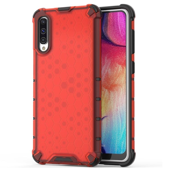 Bofink Honeycomb Samsung Galaxy A50 skal - Röd Röd