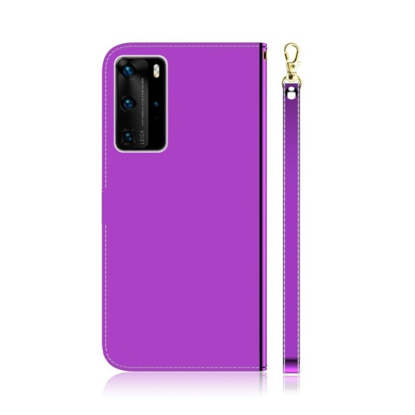 Mirror Huawei P40 Pro kotelot - Violetti Purple