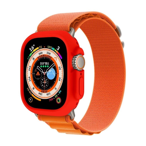 Apple Watch Ultra -kellon karkkivärinen kansi - Punainen Red