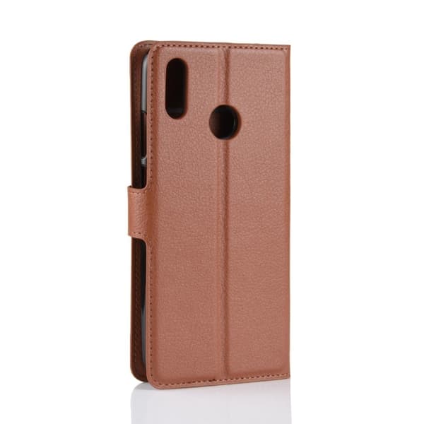Classic Huawei P Smart 2019 flip veske - Brun Brown