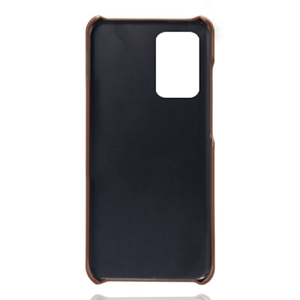 Dual Card Etui Samsung Galaxy Quantum 2 / A82 5g - Brun Brown