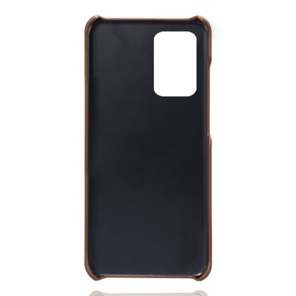 Dual Card Suojakotelo Samsung Galaxy Quantum 2 / A82 5g - Ruskea Brown
