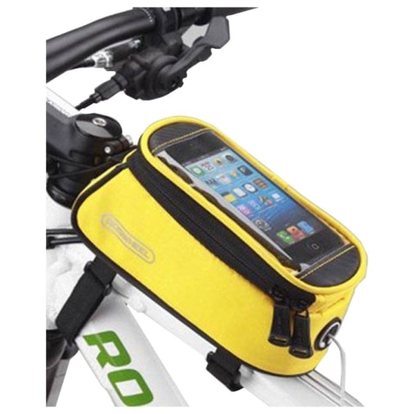 Smartphone Cykeltaske til styret (Gul) (Small) Yellow